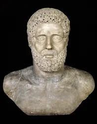 Herculesin rintakuva (marmori)