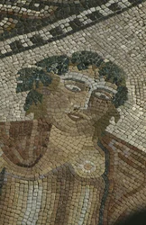 Dionysos löytää Arianen nukkuen, yksityiskohta, Bacchoksen pää, 