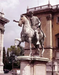 Marcus Aureliuksen ratsastajapatsas - Piazza del Campidoglio, Rooma