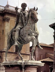 Marcus Aureliuksen ratsastuspatsas - Campidoglio-aukio, Rooma