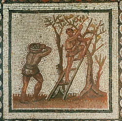 Oliivien sadonkorjuu (mosaiikki)