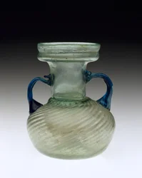 Sprinkleripullo, AD 200-400 (puhallettu lasi)