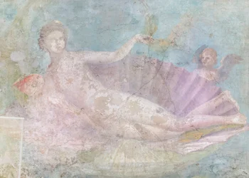 Venus kuorella, maalaus, 50-75 jKr (fresko)