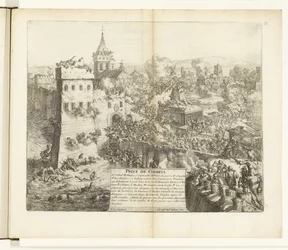Inname van Corbeil, 1590 Corbeilin vangitseminen (otsikko esineessä) Flanderin sodat (sarjan nimi)