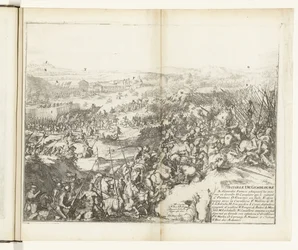 Kuona Gembloursissa, 1578 Gembloursin taistelu (otsikko esineessä) Flanderin sodat (sarjan nimi)