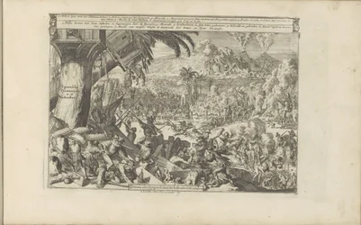 Spaanse wreedheden Länsi-Intiassa Spaensche Tyrannyen in de Westindies / Espanjalaisten tyrannia Länsi-Intiassa (otsikko esineessä) Itä- ja Länsi-Intia ja muut paikat (sarjan nimi)