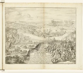 Parman herttuan armeijan vetäytyminen, 1592 La grande retreat du duc de Parme (otsikko esineessä) Guerres de Flandres (sarjan nimi)