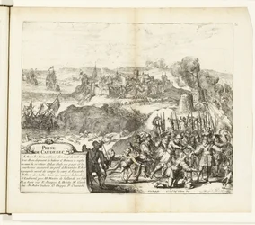 Verovering van Caudebec, 1592 Caudebecin vangitseminen (otsikko esineessä) Flanderin sodat (sarjan nimi)