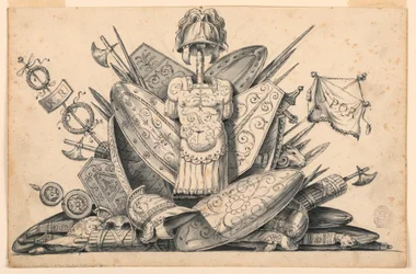 Piirustus, Aseiden palkinto, 1830-1850