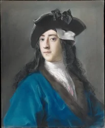 Gustavus Hamilton (1710-1746), toinen varakreivi Boyne, naamiaisasussa.