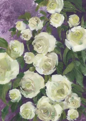 Purple Rose Garden