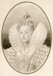 Elizabeth I, eli The Virgin Queen, Gloriana tai Good Queen Bess, Living Biographies of Famous Rulers -sarjasta.