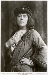 Edith Wynne Matthison, brittiläinen näyttelijä, 1907.