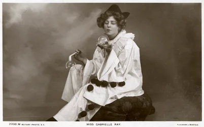 Gabrielle Ray, englantilainen näyttelijä, tanssija ja laulaja, 1900-luku.