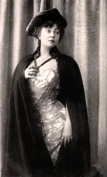 Olga Nethersole c1863-1951, englantilainen näyttelijä ja teatterituottaja, 1900-luvun alku.