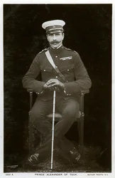 Teckin prinssi Aleksanteri, 1900-luku.