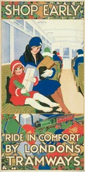 "Shop Early, Ride in Comfort by London