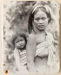 Ifugao äiti ja lapsi