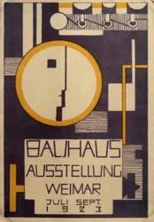 Bauhaus-näyttely Weimarissa heinä-syyskuussa 1923