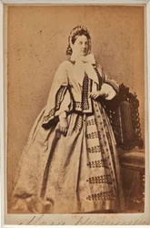 Marie Nikolaievna de Russie (1819-1876) - Venäjän suurherttuatar Maria Nikolaevna (1819-1876), Leuchtenbergin herttuatar, Anonyymi. Albumin valokuva