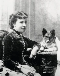 Sofia Kovalevskaja - Sofia Vasiljevna Kovalevskaja (1850-1891), noin 1880 (kuva)
