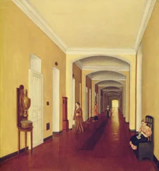 Sisustus Golitsynin sairaalassa, noin 1840