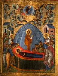 Neitsyen Dormition, 1400-luku.