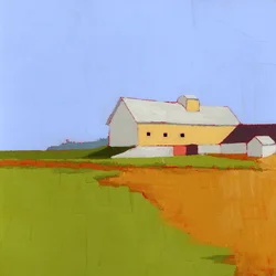 Ayrhill Farm, 2025 (akryyli puupaneelille)