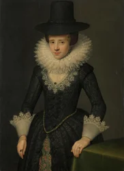 Anna Boudaen Courtenin (1599-1622) muotokuva