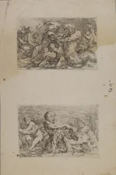 (Figuurisarja) River Gods Battling (Jokijumalat taistelevat)