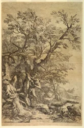 Oidipus paljastettu Cithaeron-vuorella