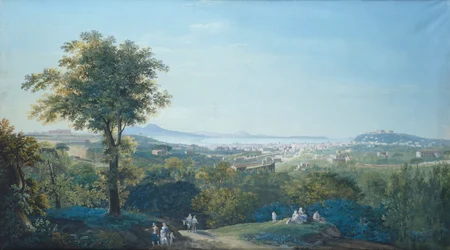 Napoli Capodimonte Scudillolta (akvarelli)