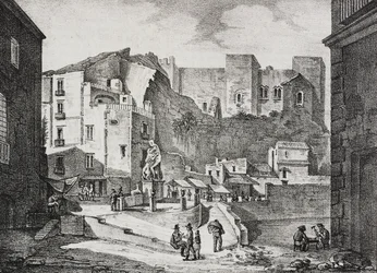 Näkymä Piazza della Fontana dell