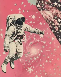 Vaaleanpunainen galaksin astronautti