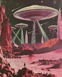 Retro-scifi-hyökkäys