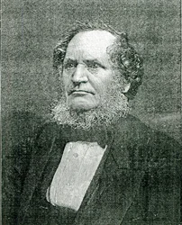 Edward Henry Smith Stanley, Lord Stanley, kaiverrettu Samuel A. Walkerin valokuvan jälkeen. noin 1865
