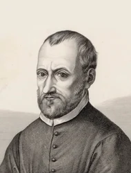 Muotokuva säveltäjä Giovanni Pierluigi da Palestrinasta 1526-1594.