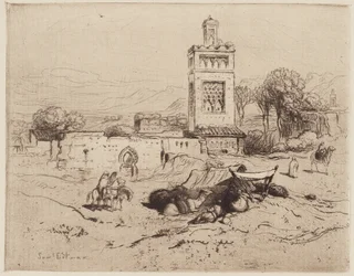 Moskeijan rauniot, Tlemcen, Algeria