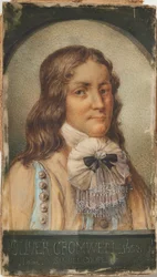 Oliver Cromwellin muotokuva 1599-1658, 1653.