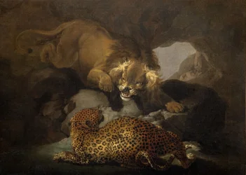 Leijona ja leopardi, 1820.
