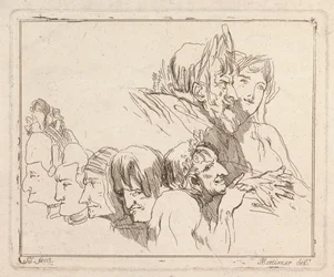 Kolme etsausta yhdelle arkille: Studies of Heads