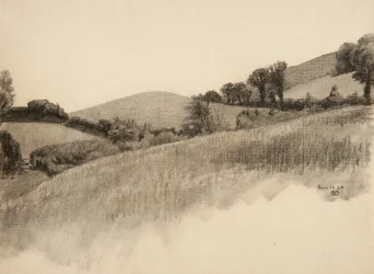 Maalaismaisema, 1884