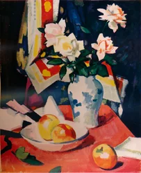 Asetelma, noin 1891-1935, 1936