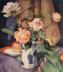 Asetelma, c1900.