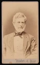 Muotokuva herra Fosterista Massachusettsista, vuosina 1876–1880.