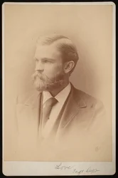 Tuntemattoman miehen muotokuva vuosina 1876-1880.