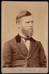 William Andrew Wallacen muotokuva 1827-1896, 1876-1880.
