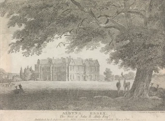 Albyns, Essex, The Seat of John R. Abdy, Esquire (julkaisija L. Asperne); sivu 7 (Nide 1)