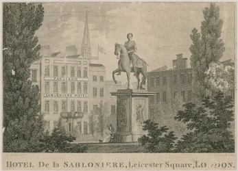 Hotel de Sablonniere, Leicester Square, Lontoo