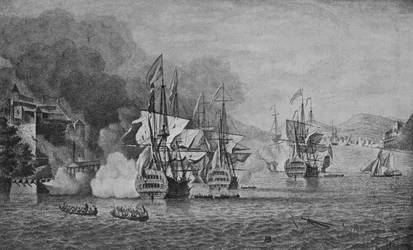 Vernon Portobellossa, 1740